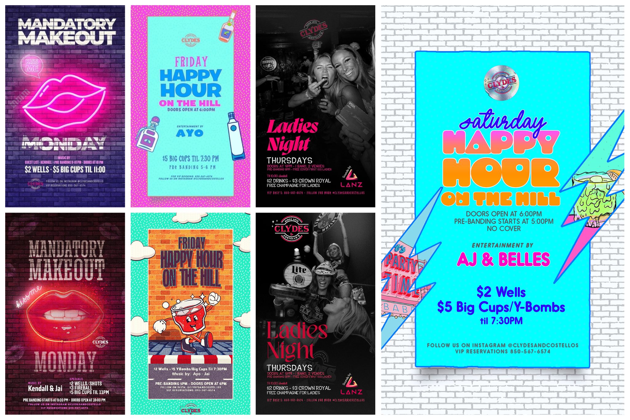 Clydes and Costellos Clydes and Costellos